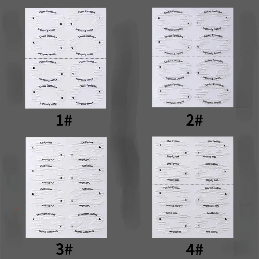 4PCS Eye Makeup Stencil Stickers - Image 4