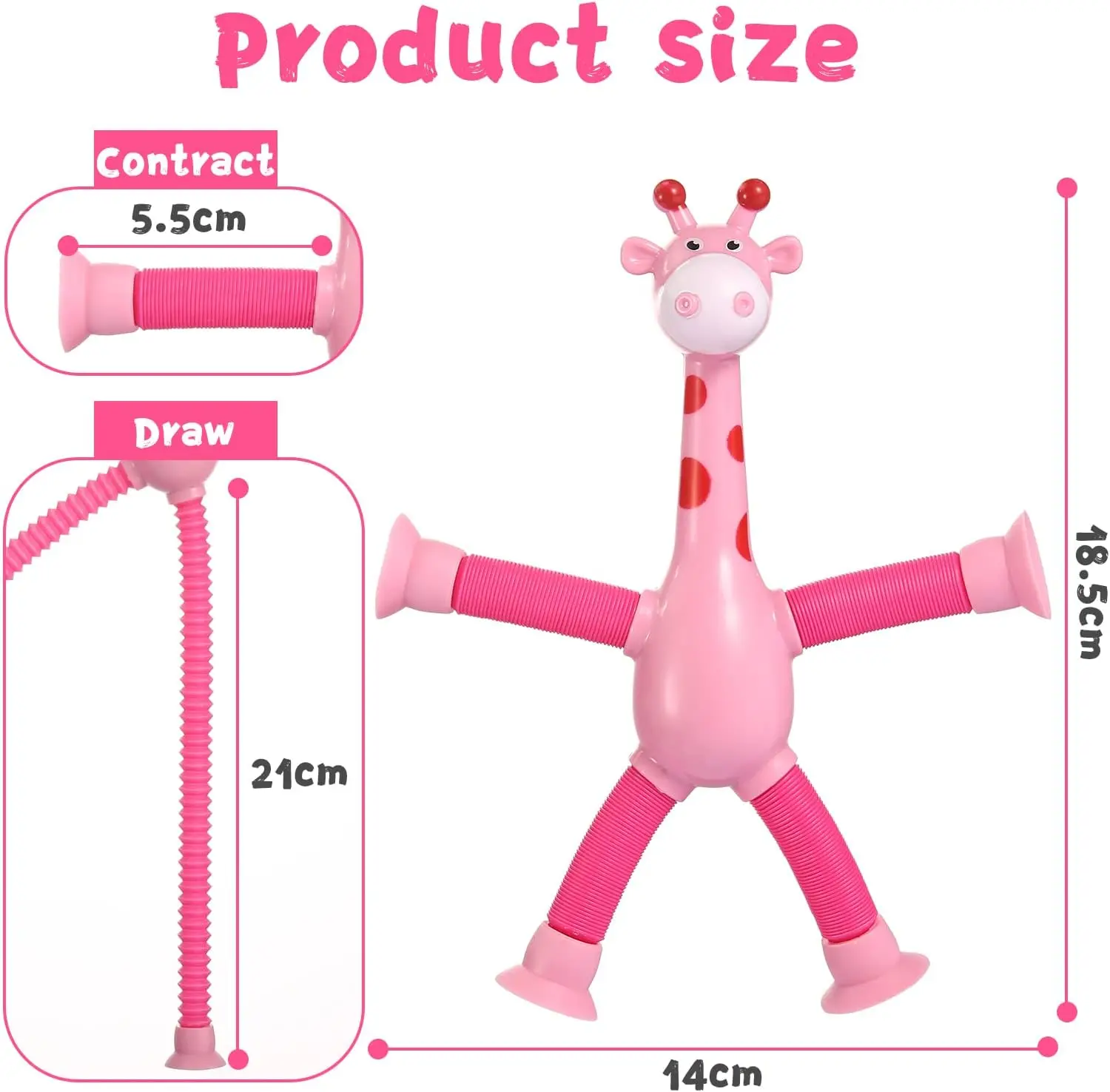 4PCS Giraffe Toy - Image 6