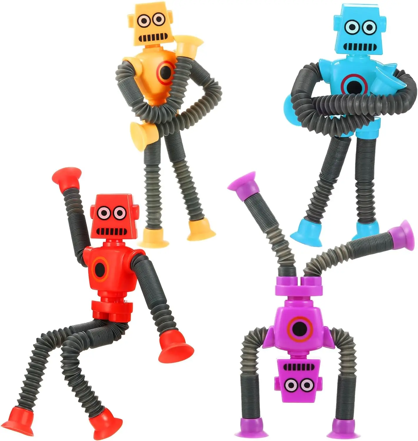 4PCS Robot Toys - Image 5