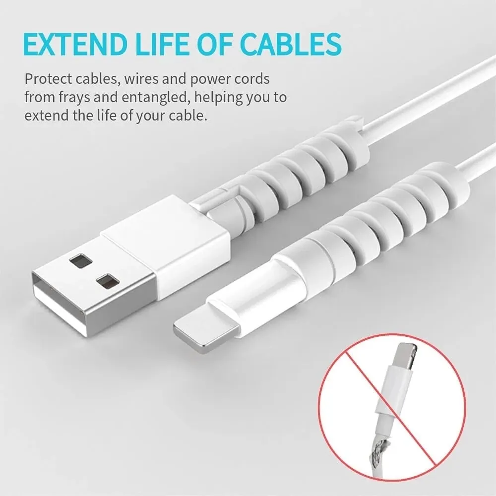 5/10/20PCS Spiral Cable Protector - Image 3
