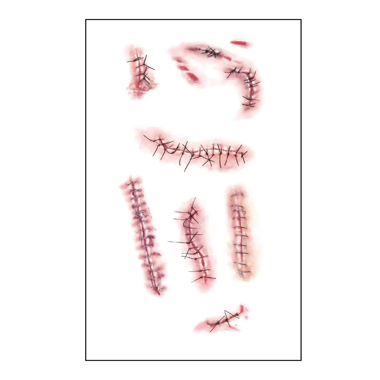 5/10pcs Halloween Tattoo Sticker - Image 6