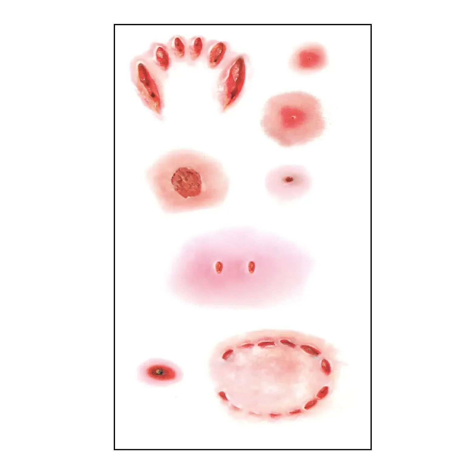 5/10pcs Halloween Tattoo Sticker - Image 8