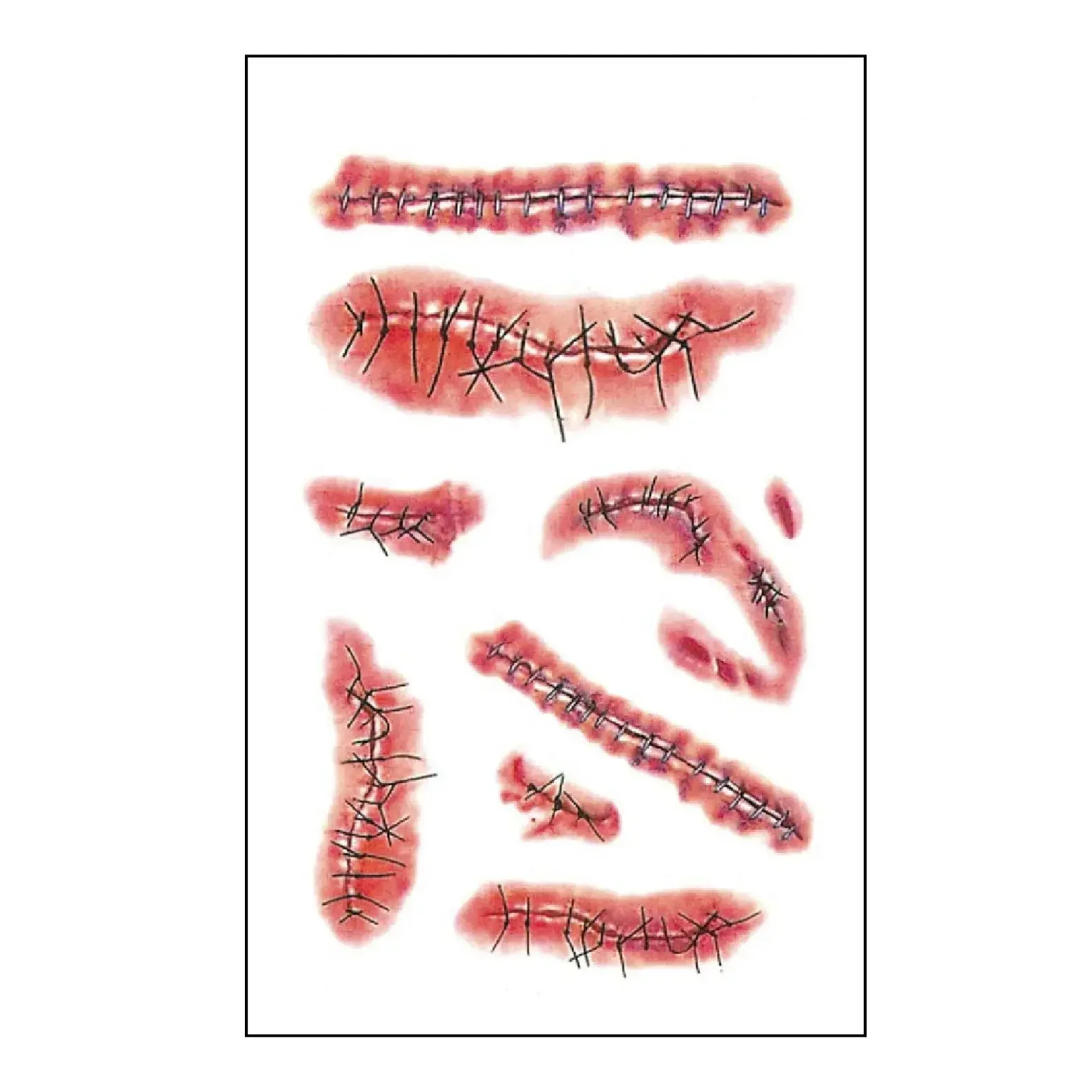 5/10pcs Halloween Tattoo Sticker - Image 9