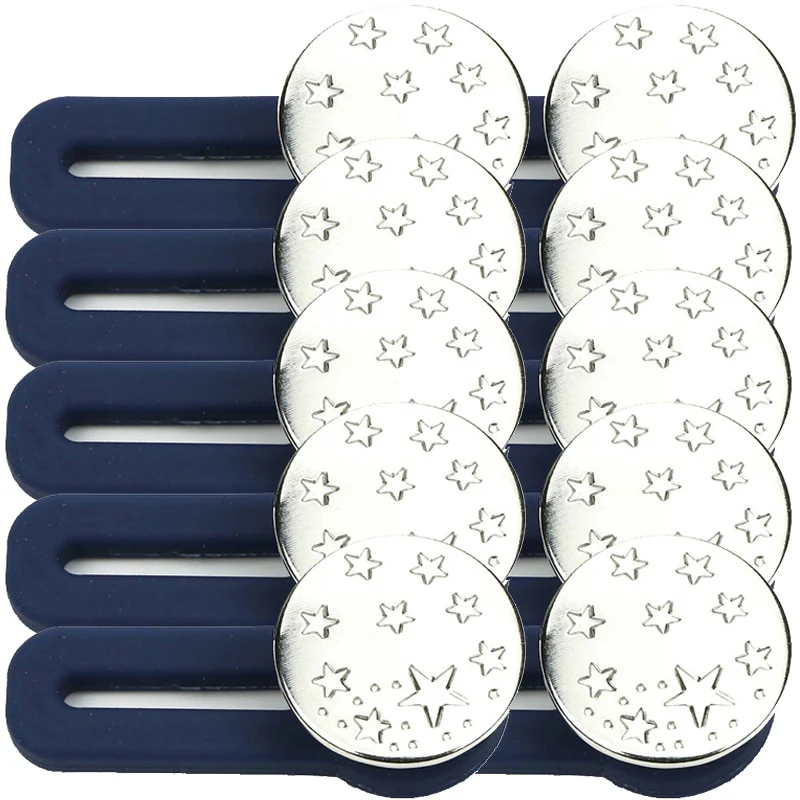 5/10PCS Metal Waist Button Extender - Image 10