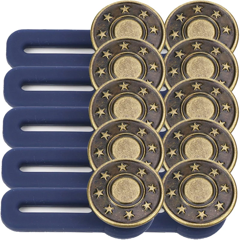 5/10PCS Metal Waist Button Extender - Image 11