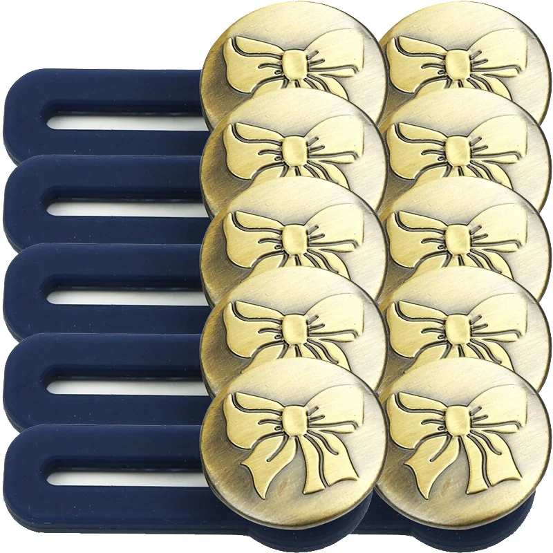 5/10PCS Metal Waist Button Extender - Image 14