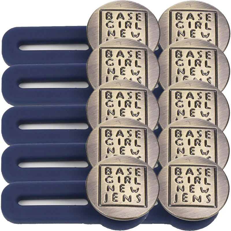 5/10PCS Metal Waist Button Extender - Image 18