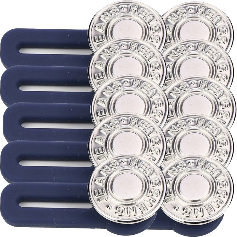5/10PCS Metal Waist Button Extender - Image 20