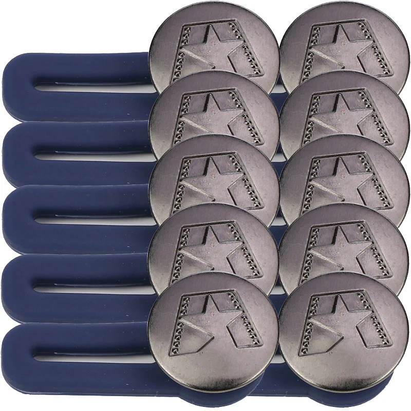 5/10PCS Metal Waist Button Extender - Image 22