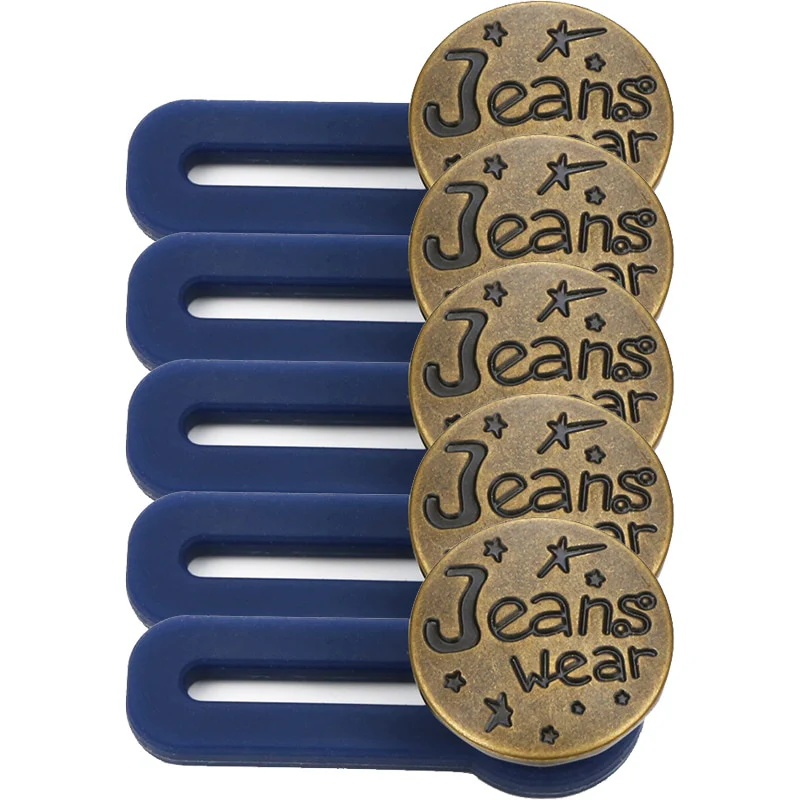 5/10PCS Metal Waist Button Extender - Image 3