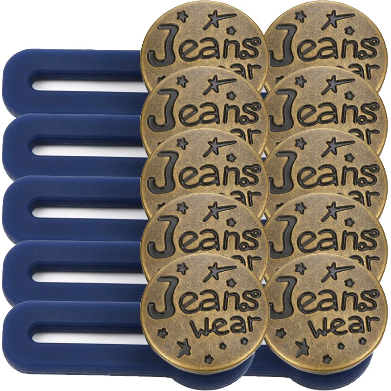 5/10PCS Metal Waist Button Extender - Image 4