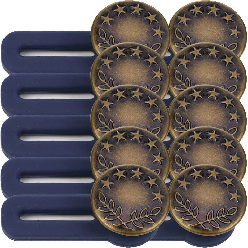 5/10PCS Metal Waist Button Extender - Image 8