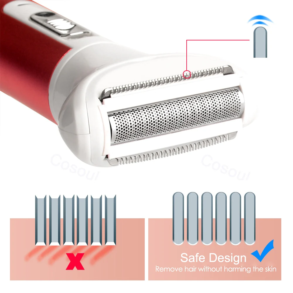 5 in 1 Body Hair Removal Epilator Razor Clipper Shaver - Image 10