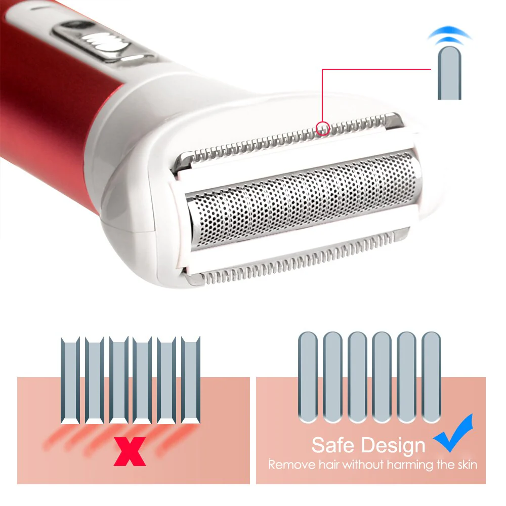 5 in 1 Body Hair Removal Epilator Razor Clipper Shaver - Image 4