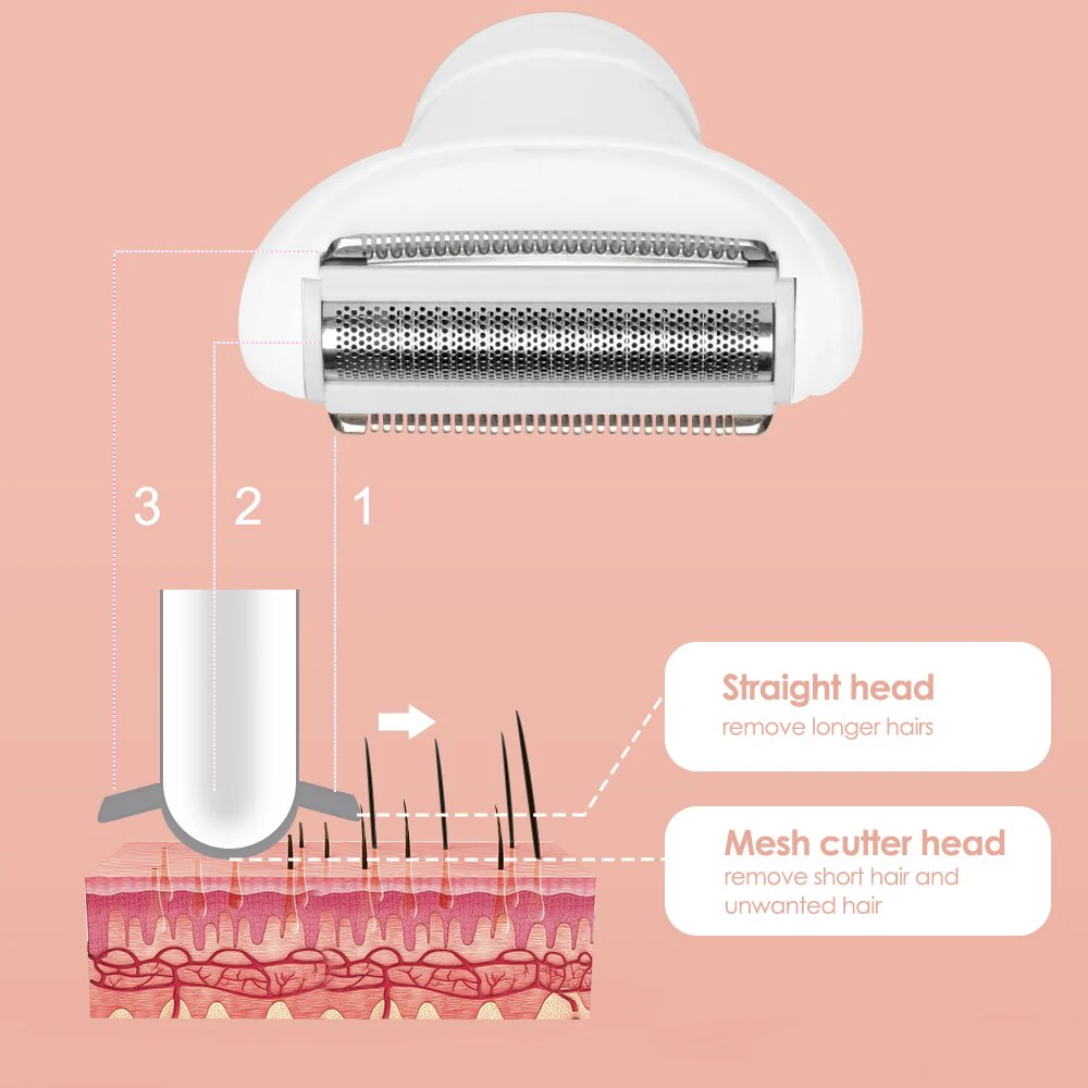 5 in 1 Body Hair Removal Epilator Razor Clipper Shaver - Image 7
