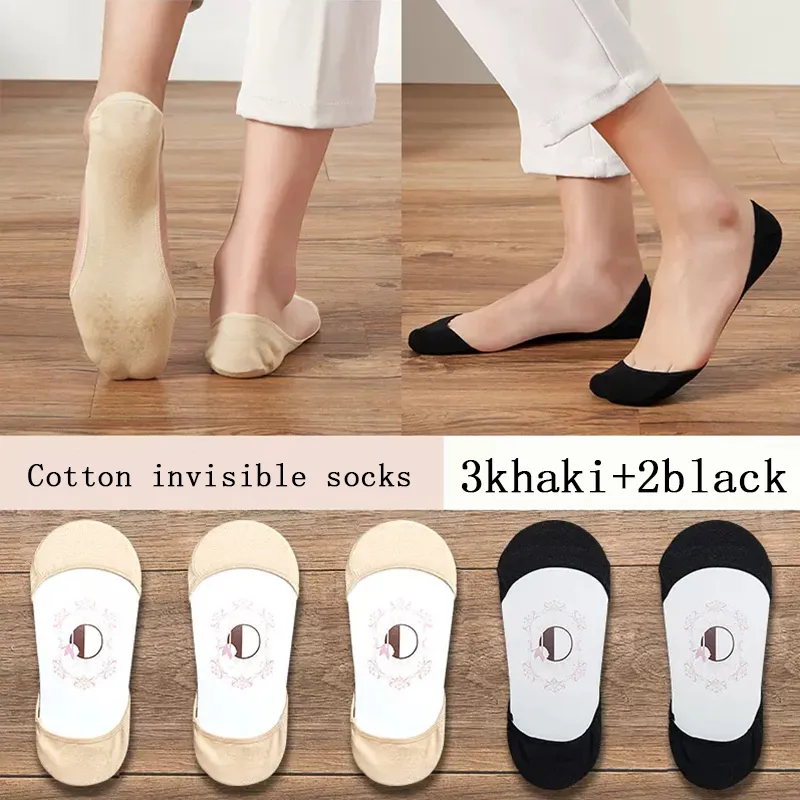5 Pairs Women Socks - Image 10