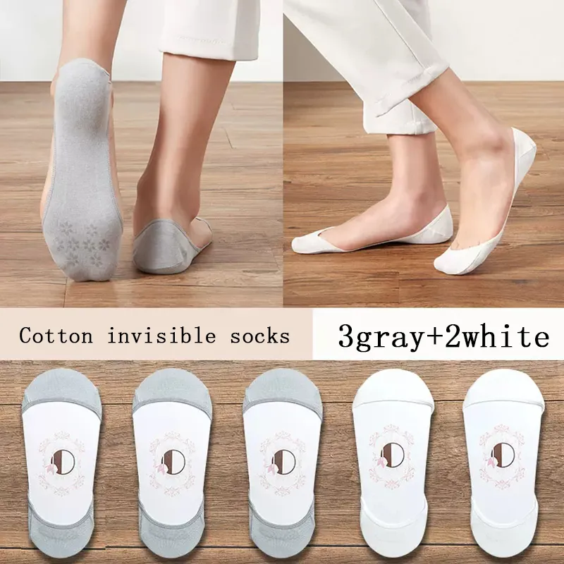 5 Pairs Women Socks - Image 14