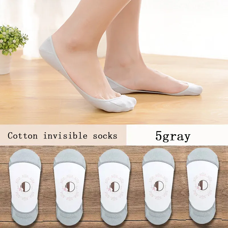 5 Pairs Women Socks - Image 17