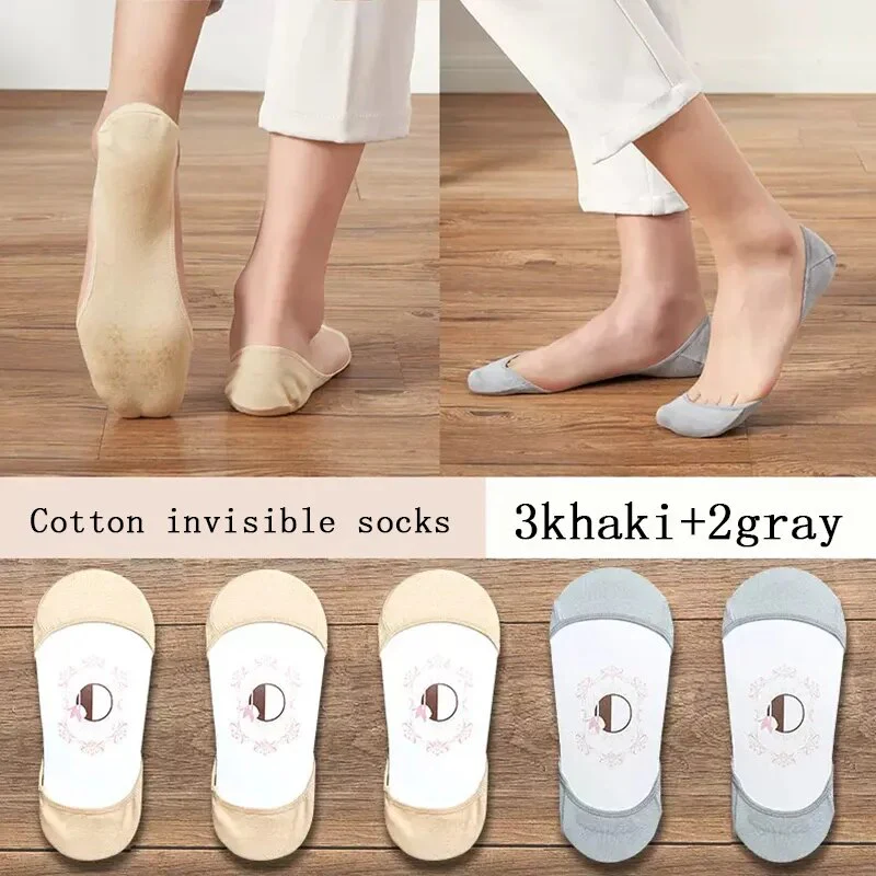 5 Pairs Women Socks - Image 9