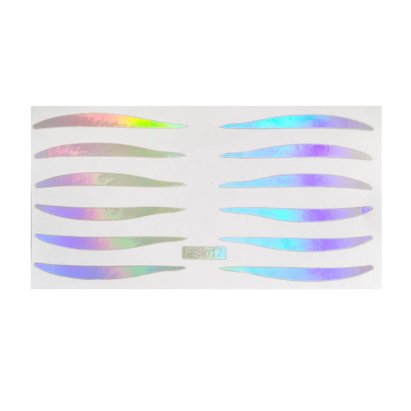 50 Styles Metalic Eyeshadow Glow Stickers - Image 10