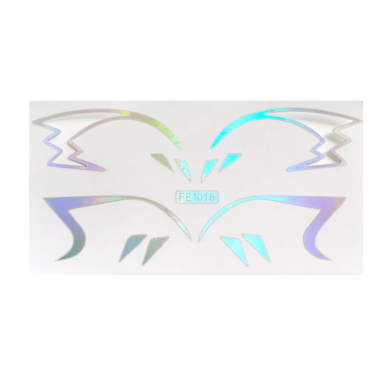 50 Styles Metalic Eyeshadow Glow Stickers - Image 11