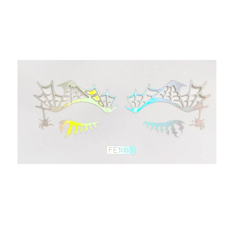 50 Styles Metalic Eyeshadow Glow Stickers - Image 21