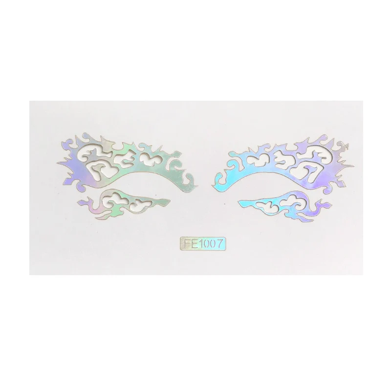 50 Styles Metalic Eyeshadow Glow Stickers - Image 23