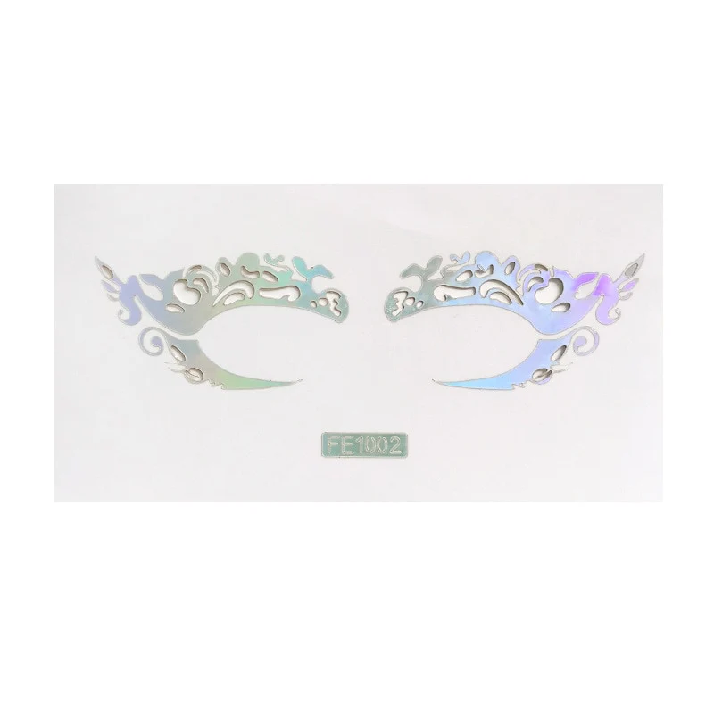 50 Styles Metalic Eyeshadow Glow Stickers - Image 26