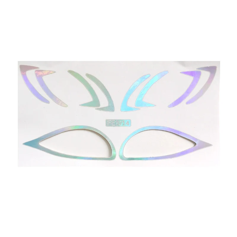 50 Styles Metalic Eyeshadow Glow Stickers - Image 28