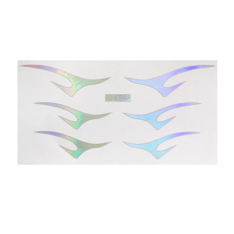 50 Styles Metalic Eyeshadow Glow Stickers - Image 31