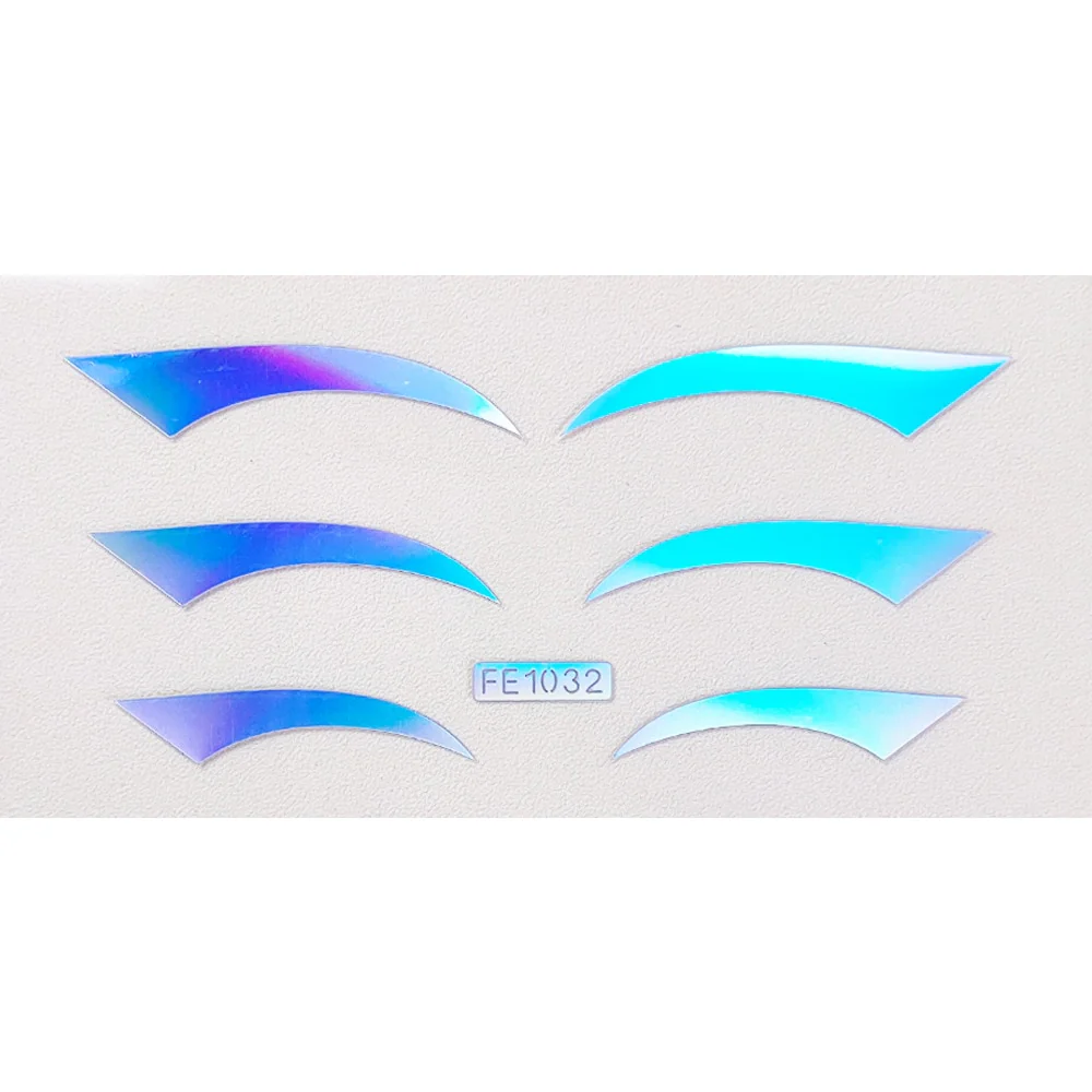 50 Styles Metalic Eyeshadow Glow Stickers - Image 33