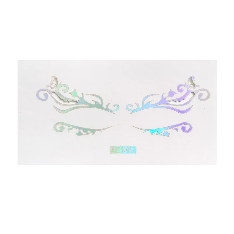50 Styles Metalic Eyeshadow Glow Stickers - Image 34