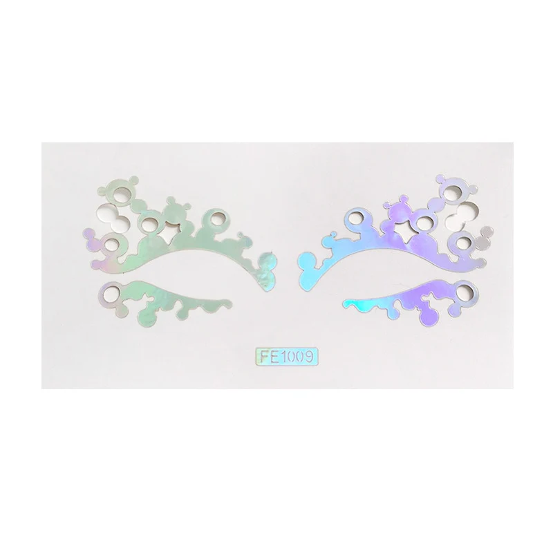 50 Styles Metalic Eyeshadow Glow Stickers - Image 36