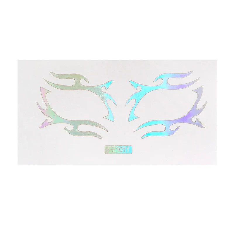 50 Styles Metalic Eyeshadow Glow Stickers - Image 44