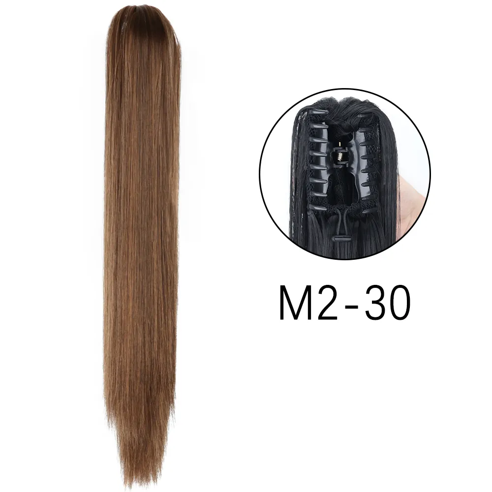 50 Styles Synthetic Long Straight Hair Claw - Image 10