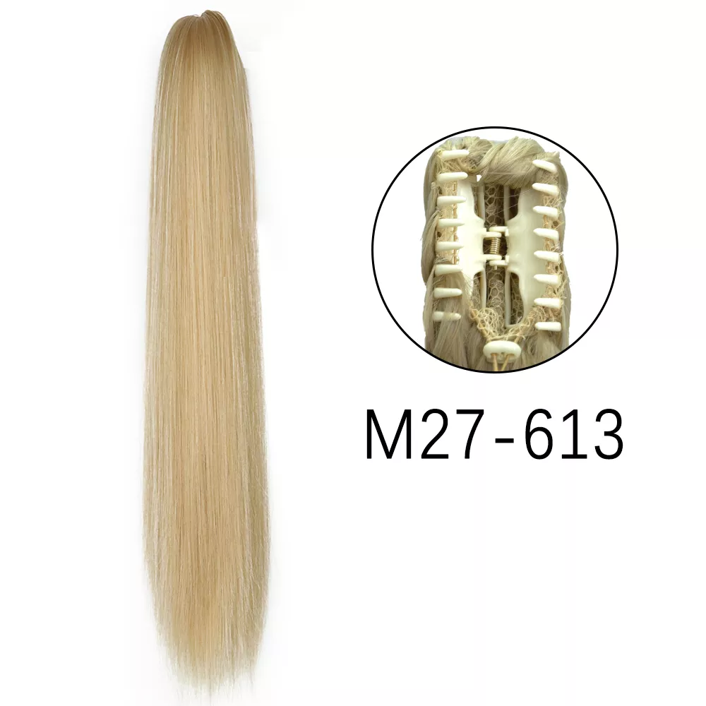 50 Styles Synthetic Long Straight Hair Claw - Image 12