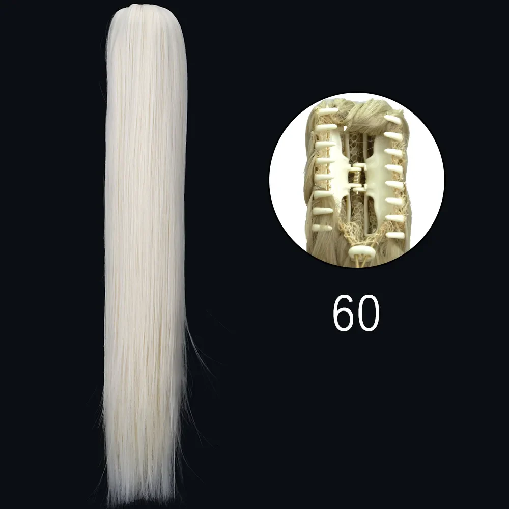 50 Styles Synthetic Long Straight Hair Claw - Image 13