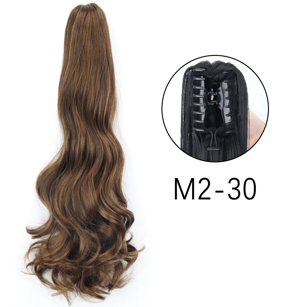 50 Styles Synthetic Long Straight Hair Claw - Image 31