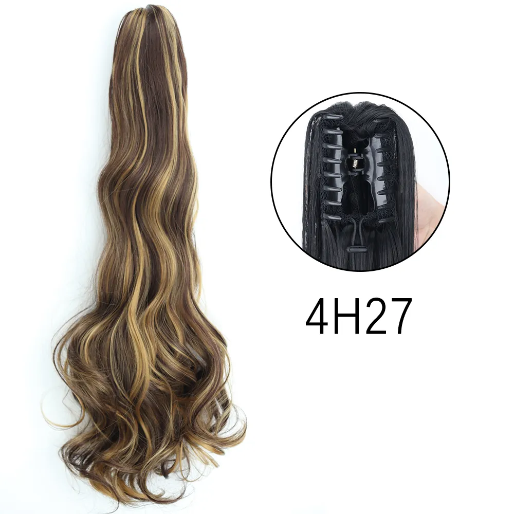 50 Styles Synthetic Long Straight Hair Claw - Image 32