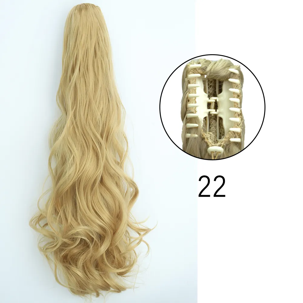 50 Styles Synthetic Long Straight Hair Claw - Image 39