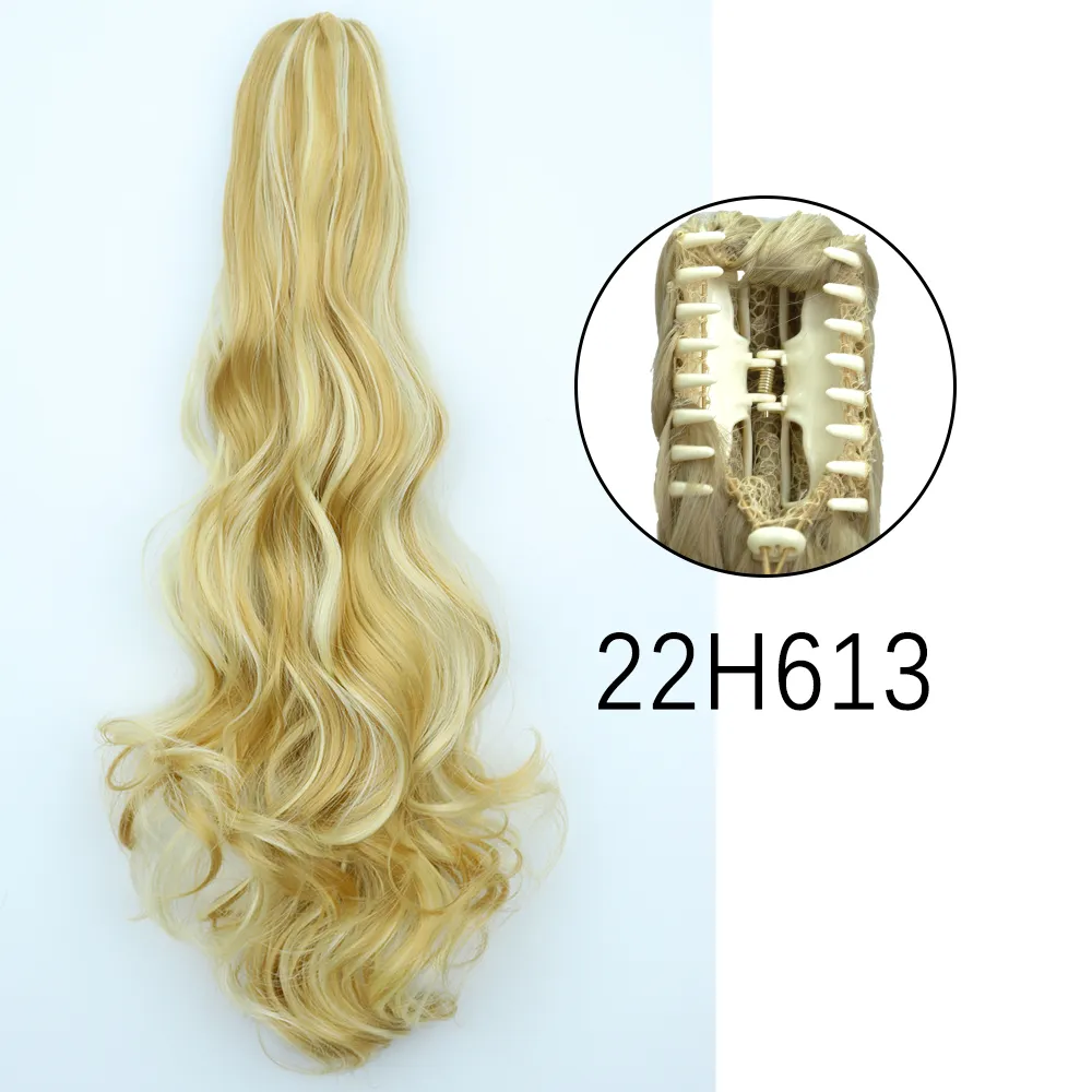 50 Styles Synthetic Long Straight Hair Claw - Image 40