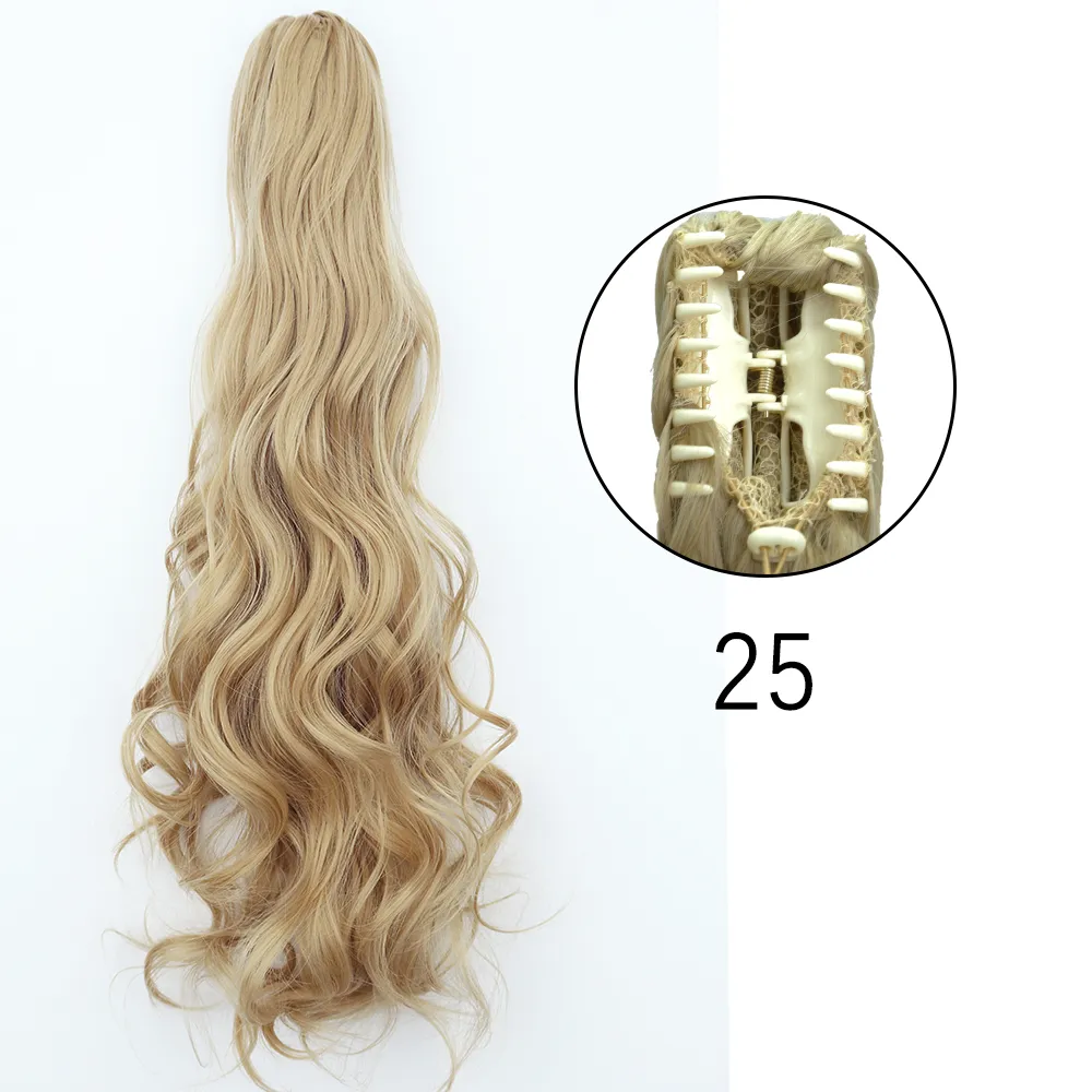 50 Styles Synthetic Long Straight Hair Claw - Image 42