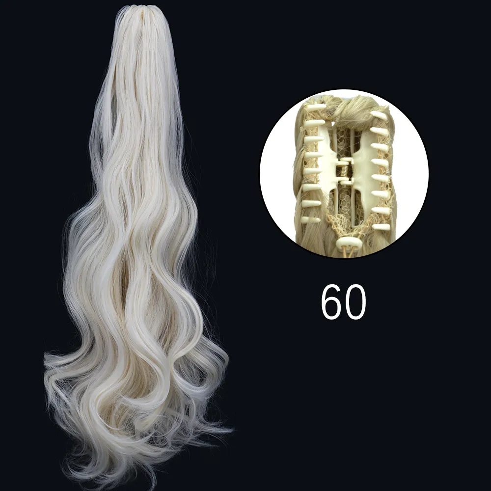 50 Styles Synthetic Long Straight Hair Claw - Image 44