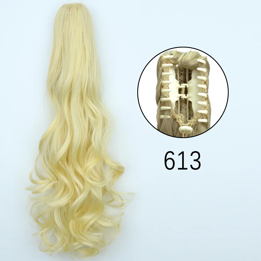50 Styles Synthetic Long Straight Hair Claw - Image 45