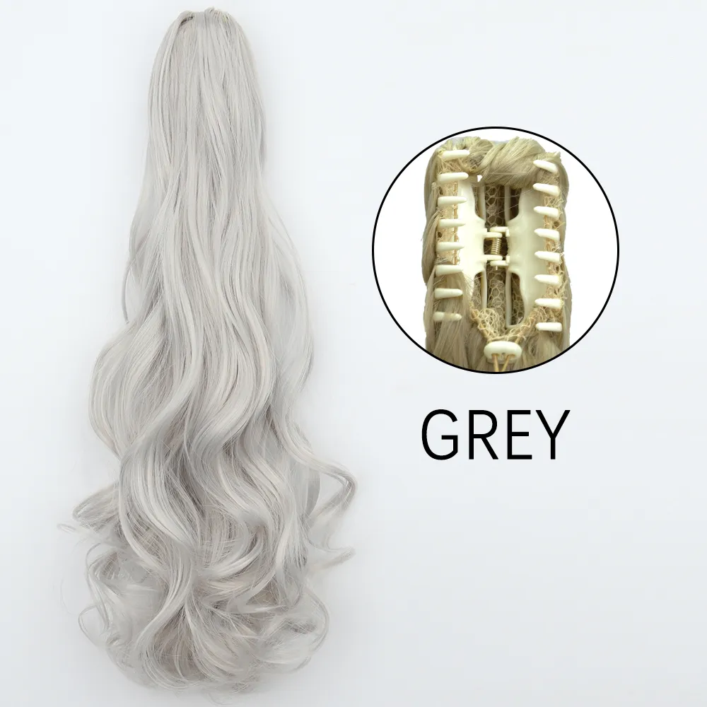 50 Styles Synthetic Long Straight Hair Claw - Image 46