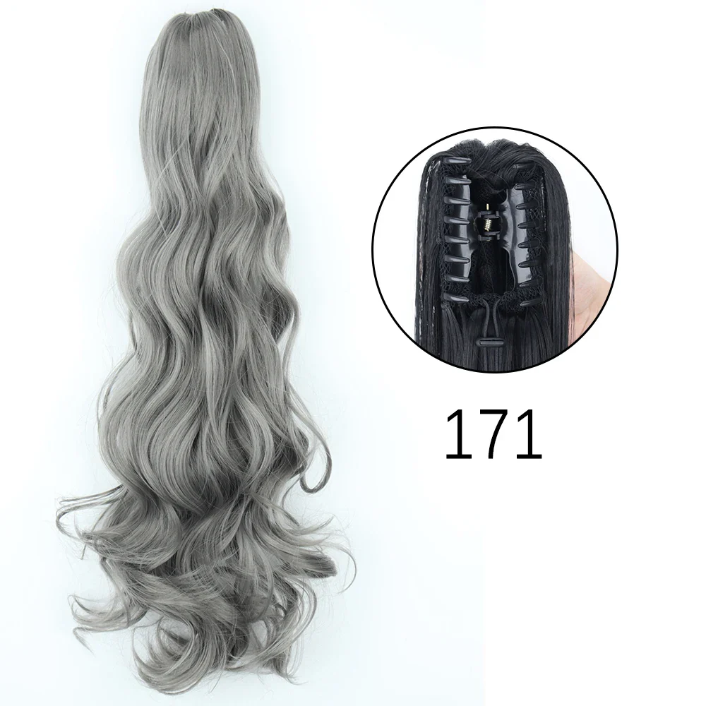 50 Styles Synthetic Long Straight Hair Claw - Image 47