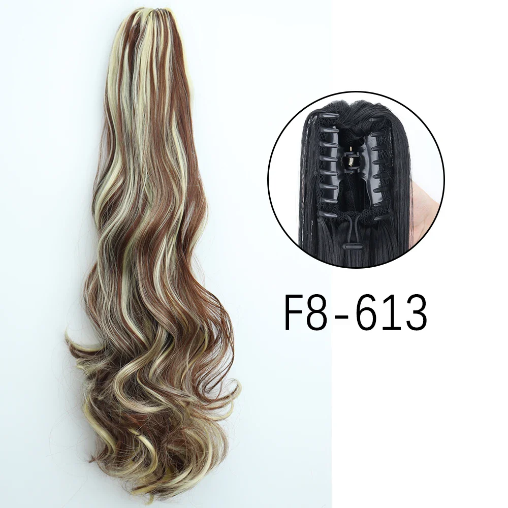 50 Styles Synthetic Long Straight Hair Claw - Image 48