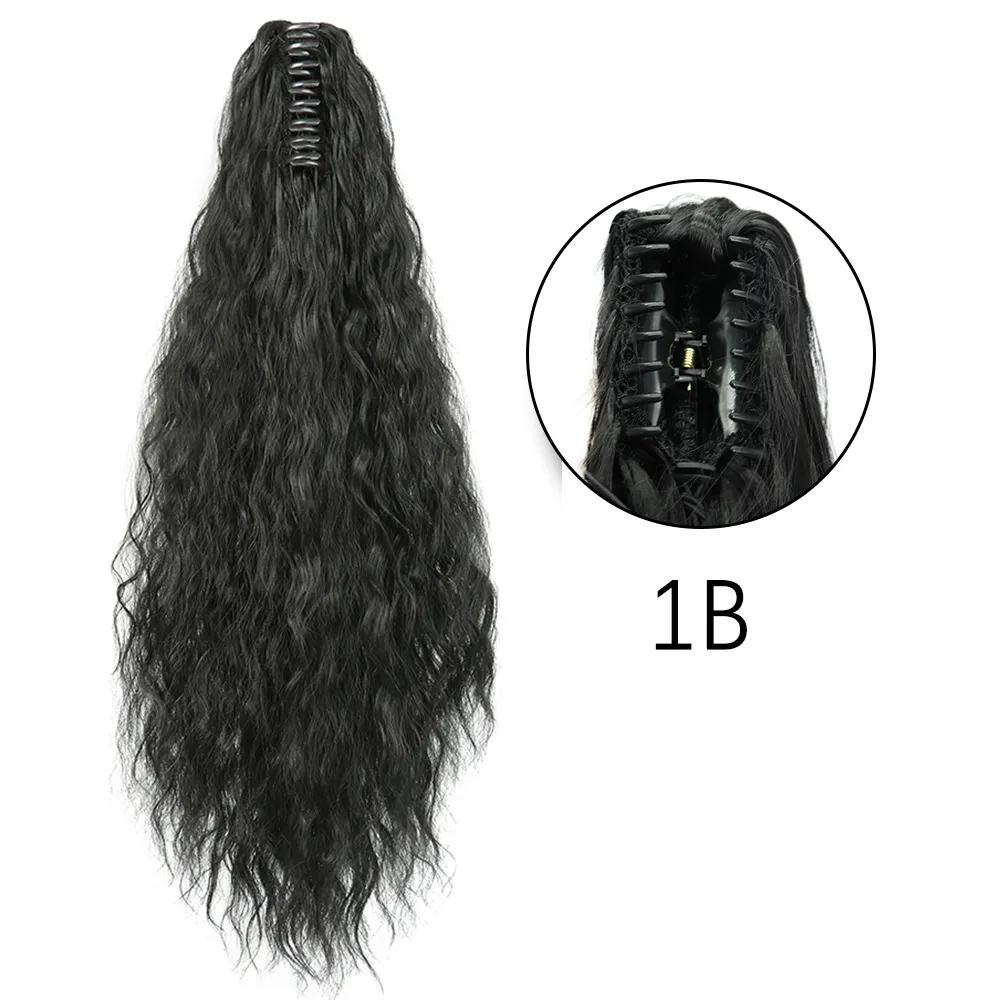 50 Styles Synthetic Long Straight Hair Claw - Image 52