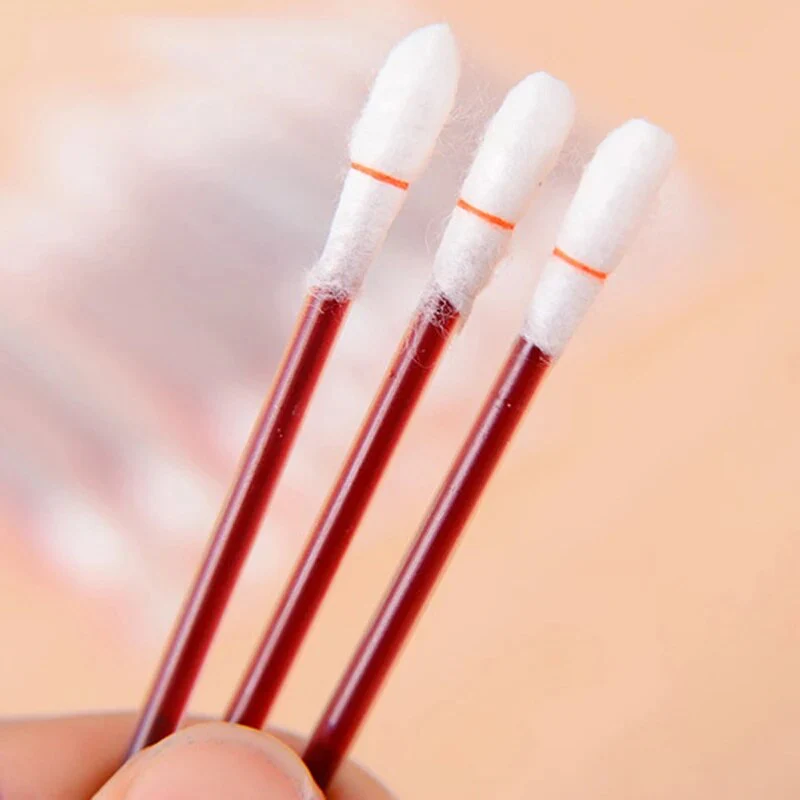 50PCS Disposable Disinfected Cotton Swabs - Image 3