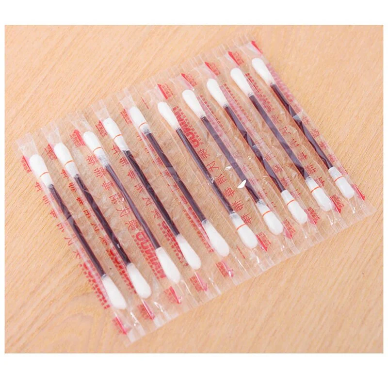 50PCS Disposable Disinfected Cotton Swabs - Image 4